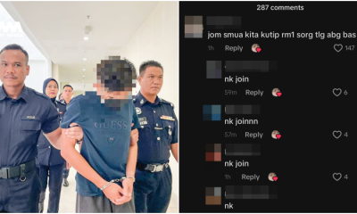 Netizen nak bantu bayar ikat jamin