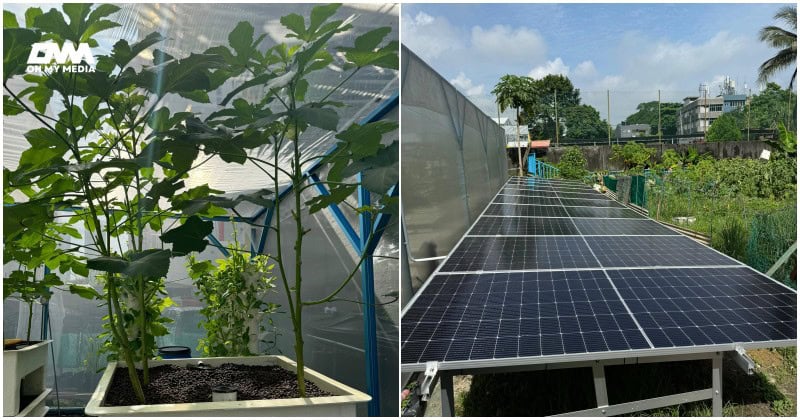 Promosi teknologi hijau, Kebun Komuniti PPR Beringin mula guna tenaga solar