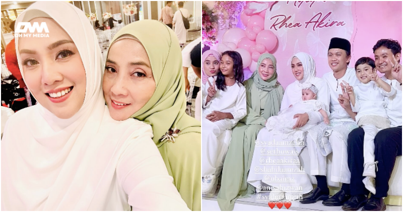 Sengketa berakhir, majlis akikah anak saksi hubungan Shila Amzah & ibu kembali jernih