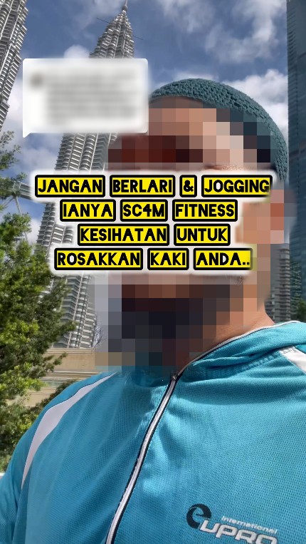 joging boleh rosakkan kaki