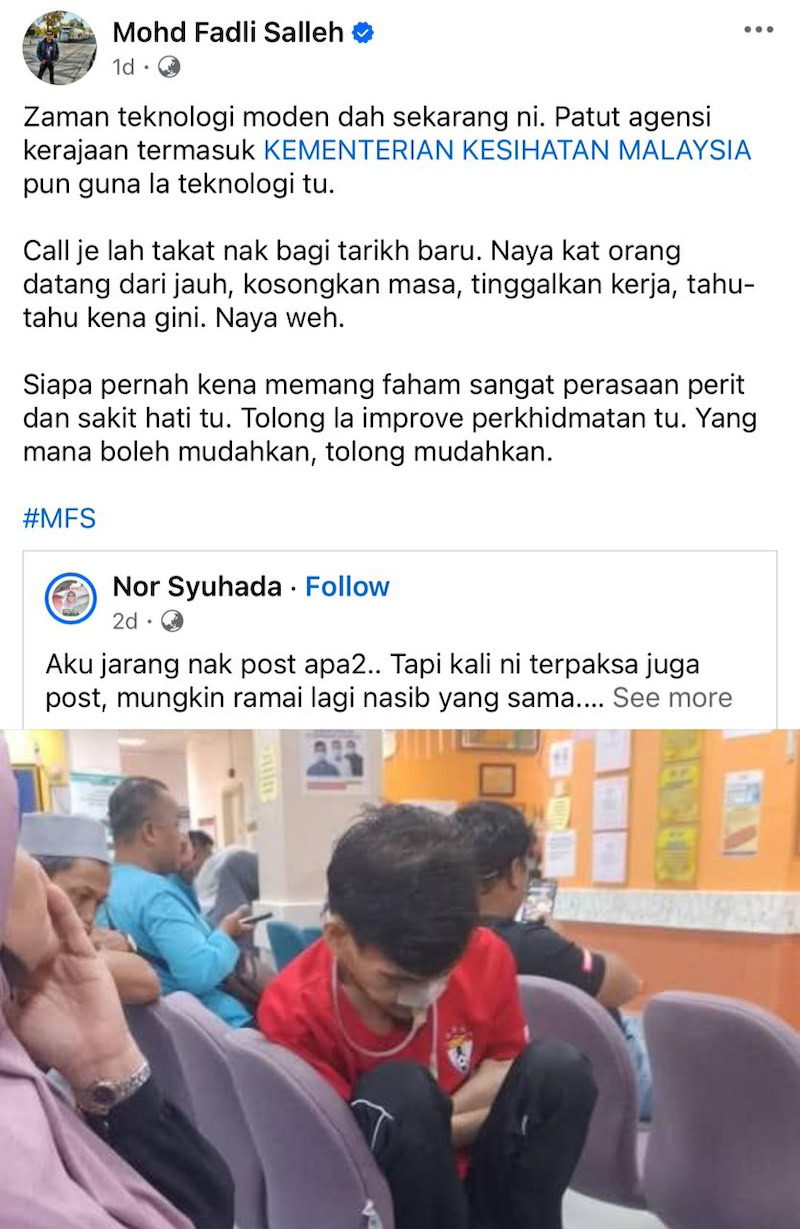 Cikgu Fadli Salleh seru