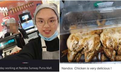 Nando's hentikan Alice Chang