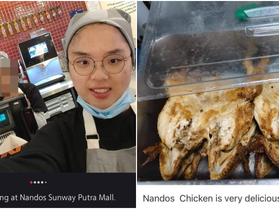 Nando's hentikan Alice Chang