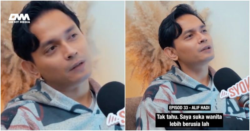 Alif Hadi dedah pernah kahwin