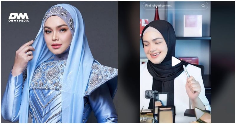 Siti Nurhaliza terhibur