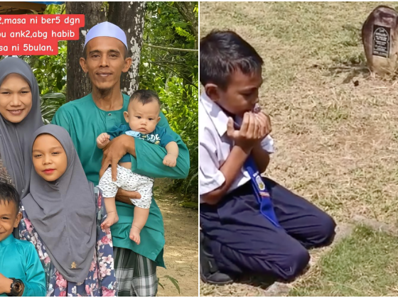 Anak ajak bapa ziarah kubur