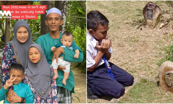 Anak ajak bapa ziarah kubur