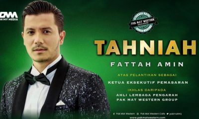 Fattah Amin kini Ketua Eksekutif Pemasaran