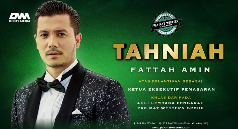 Fattah Amin kini Ketua Eksekutif Pemasaran