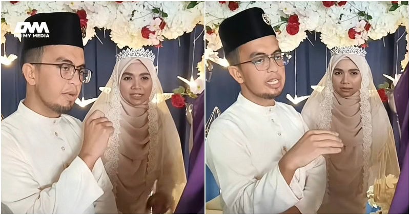 Tahniah! Ina Naim sah bergelar isteri kepada Khairul Rizal