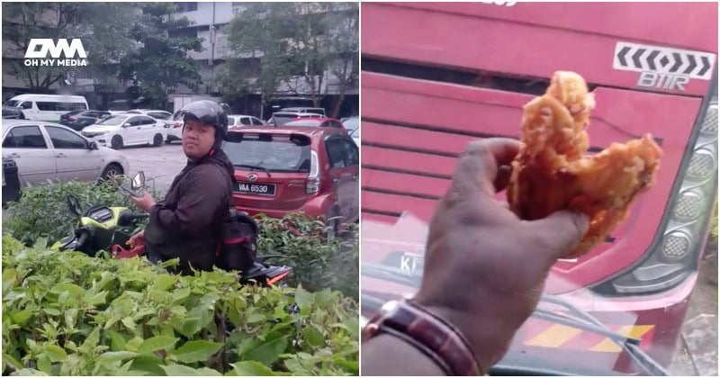 Sengaja buat social experiment, lelaki India terharu jejaka Melayu murah hati kongsi makanan