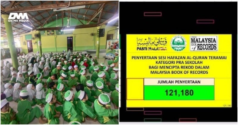 PASTI cipta sejarah! Terima 121,180 penyertaan hafazan tertinggi kategori prasekolah