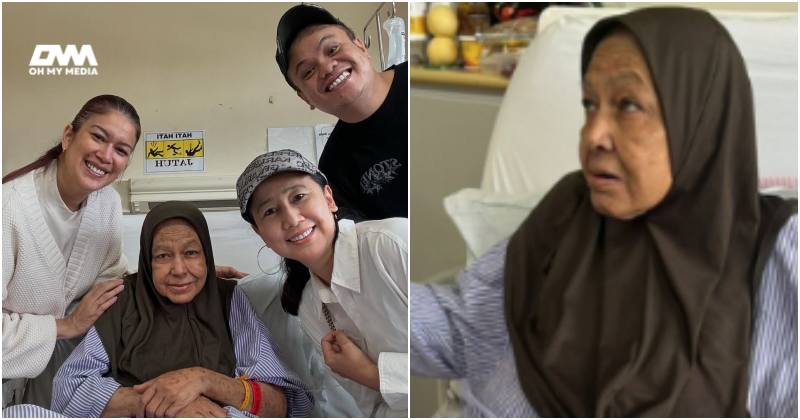 Mak Engku patah tulang leher, terjatuh dalam bilik air, dah 10 hari di hospital