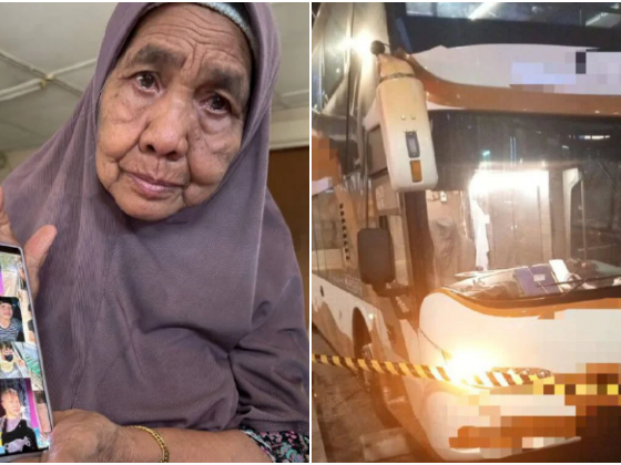 nenek reda cucu pergi