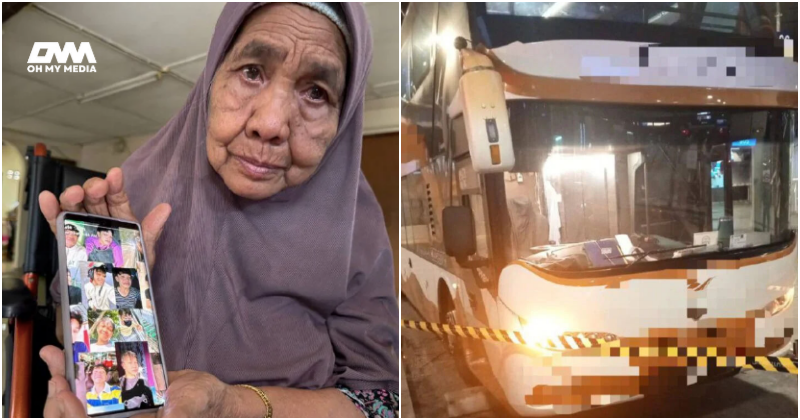 nenek reda cucu pergi