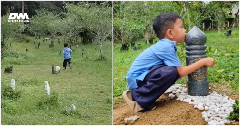 Anak kecil berlari