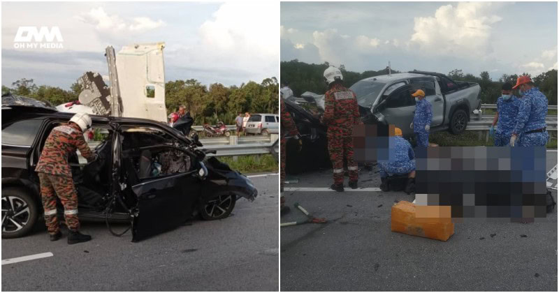 8 maut kemalangan ngeri di Sarikei, tular video MPV lawan arus dikejar polis?