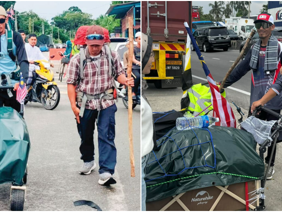 Dua lelaki mohon doa