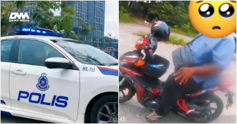 Buntu cari kerja, lelaki terpaksa tahan kereta peronda polis, jual jam tangan demi tanggung anak2