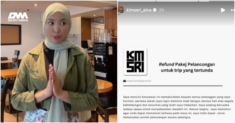 Kim Seri minta maaf, jamin bakal langsaikan bayaran tertunggak dalam tempoh 2 bulan