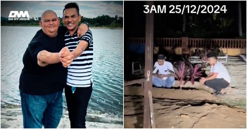 Hilangnya sahabat, Lan Pet Pet ziarah pusara Man Kulim jam 3 pagi