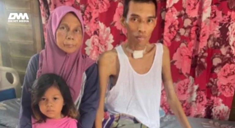 Belum kahwin, tukang rumah disambar api hilang pendapatan sara ibu & 4 anak saudara