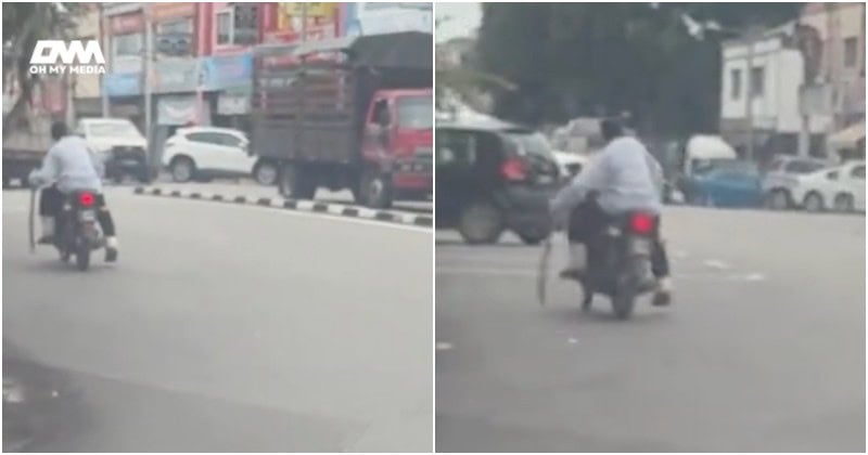 Sedih lihat pakcik sakit sukar tunggang motor, bos kedai telefon mahu tanggung kos ubah suai