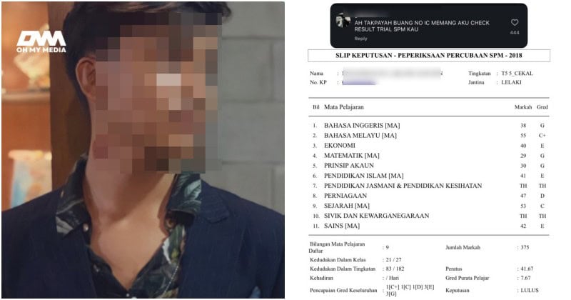 Batal konsert ‘last minute’, netizen korek keputusan trial SPM pengasas jenama baju