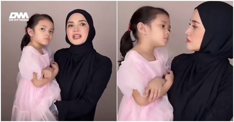 Fazura tanya kenapa menangis, Fatima jawab “Saya dah tak sayang daddy lagi”