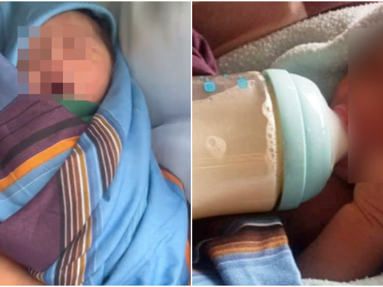 Bayi perempuan ditemui depan rumah