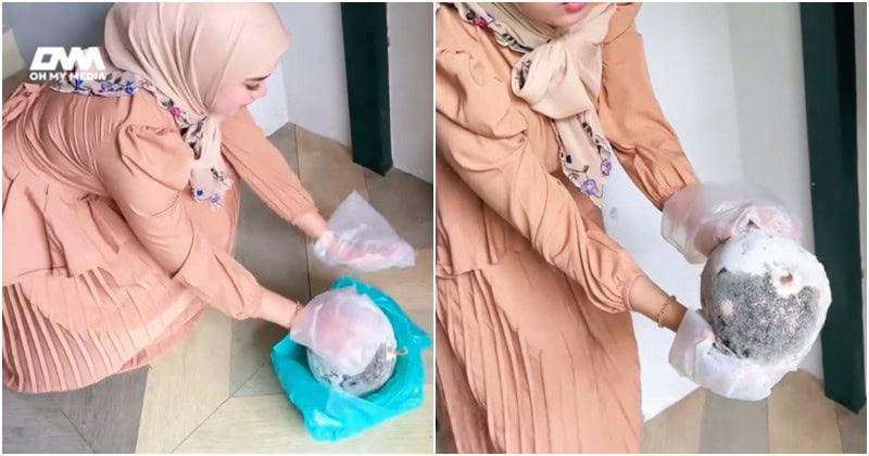 Kerap pengsan, usahawan tudung letak labu kundur di pejabat bagi serap aura negatif