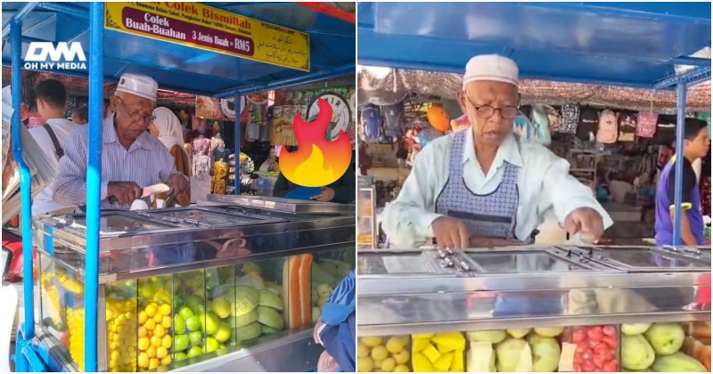 Kerap tular di media sosial, peniaga buah potong ‘Pokli Colek Bismillah’ meninggal dunia