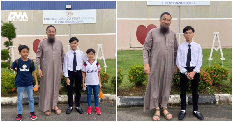 Sambung belajar di kolej, anak Ustaz Azhar Idrus luah rasa -“Terima kasih umi & abi”