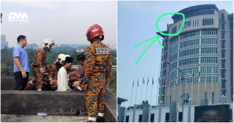 Ajak Shiro bantu bomba, pujuk lelaki stres cuba bunuh diri atas bumbung bangunan Menara LPP