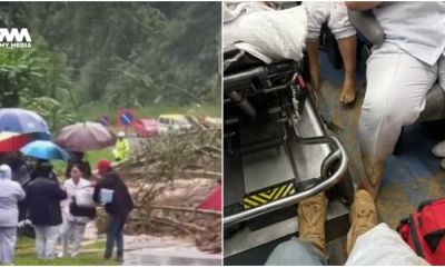 wanita selamat lahirkan bayi