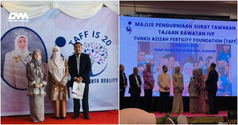 Selepas kehilangan anak, Ibu bapa Al Fateh terima tajaan rawatan IVF dari Tunku Azizah