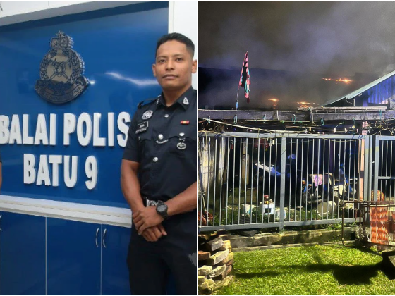 dua anggota polis gadai nyawa