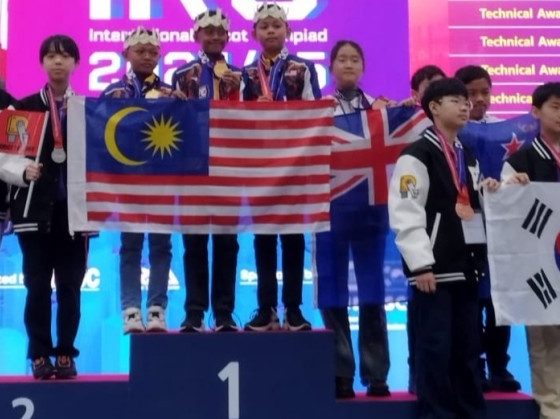 Tiga pelajar Orang Asli gegar Korea Selatan