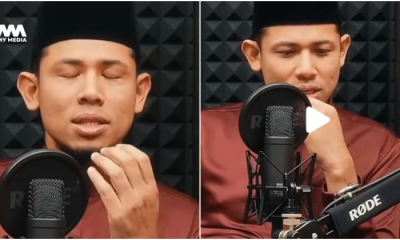 Nabil Ahmad nangis