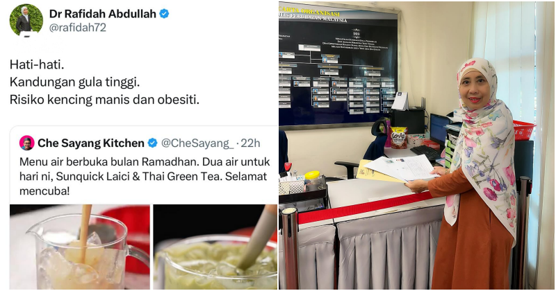 Dr Rafidah tegur sesiapa sahaja