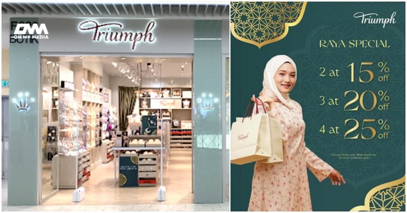 Triumph rahsia ‘glow from inner’, tampil yakin dan selesa pada hari raya!