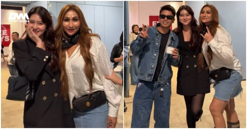 Pernah dikata seiras, Kak KM akhirnya jumpa isteri Haqiem Rusli – “Macam mak & anak”