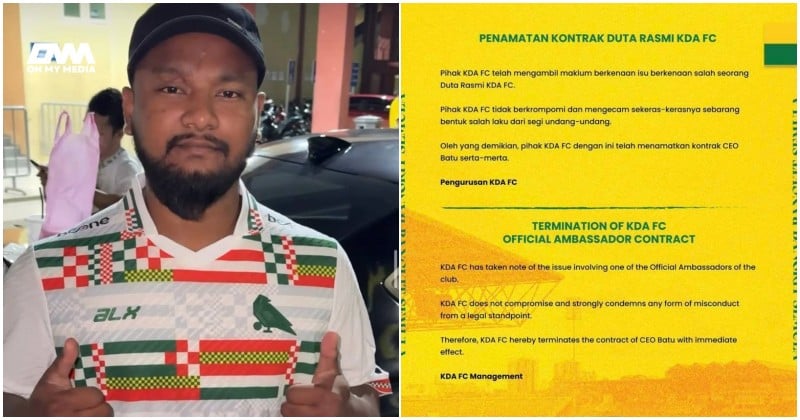 KDA FC tamatkan kontrak CEO Batu