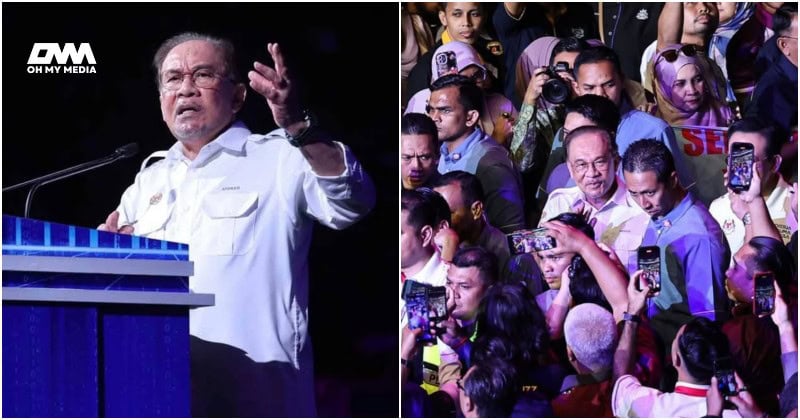 “Masa ada kuasa.. kamu tidak fikir rumah rakyat, timbun harta ” – PM Anwar