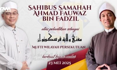 Ahmad Fauwaz Fadzil dilantik Mufti
