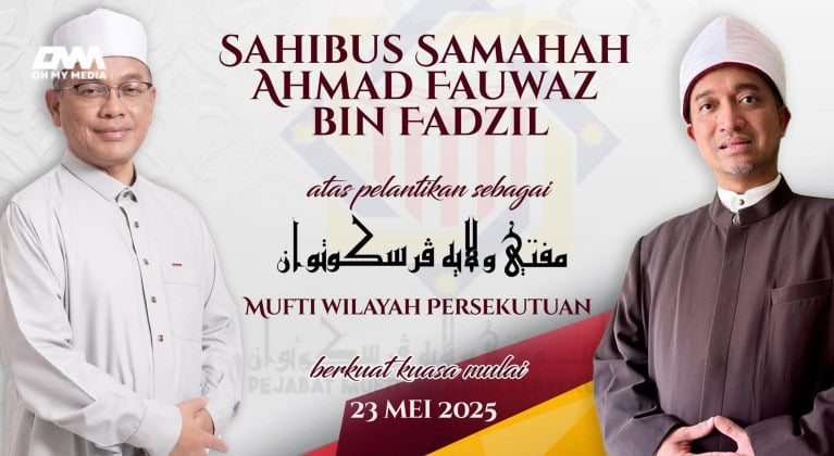 Ahmad Fauwaz Fadzil dilantik Mufti