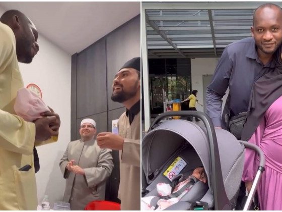 Fila Amir buat majlis tahnik anak