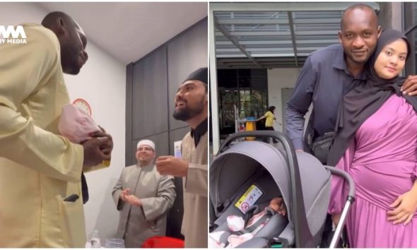 Fila Amir buat majlis tahnik anak