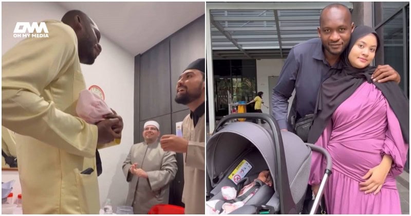 Fila Amir buat majlis tahnik anak