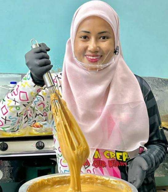 Kieda crepe mengaku terlalu ikut perasaan